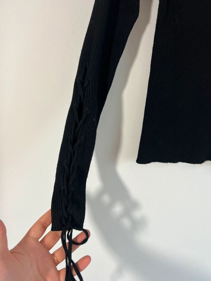 Pull Zara lacets - photo numéro 3