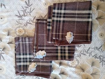 Lot de 3 coussins 45 x 45 cm - Neufs