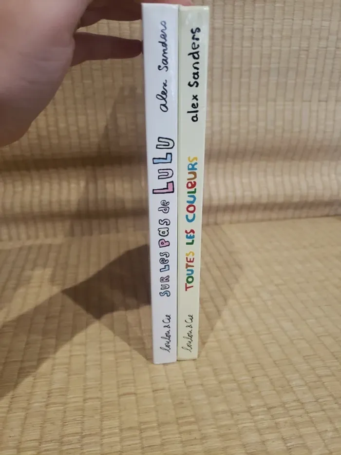 2 livres Les aventures de Lulu d'Alex Sanders - photo numéro 2