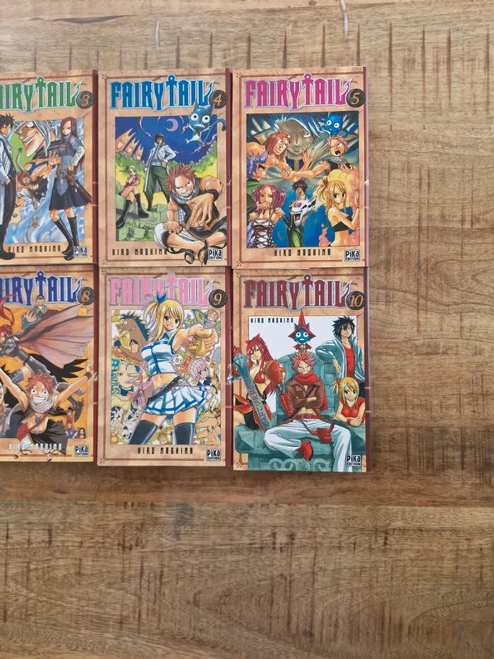 🇫🇷 Fairy Tail 1 à 10 comme neuf Manga - photo numéro 4