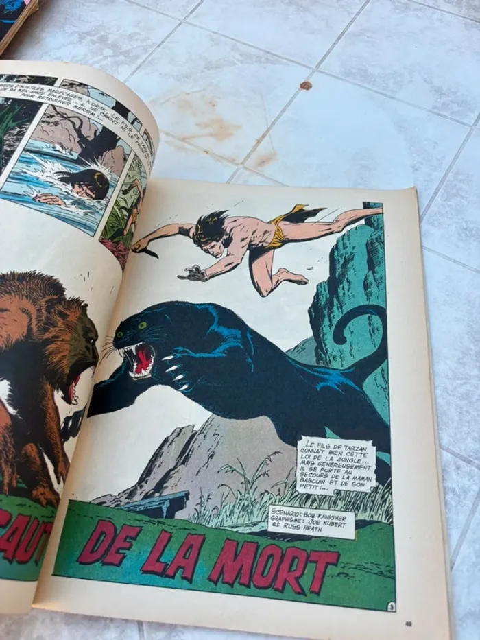 BD Géant Tarzan n°24 - Le seigneur de la jungle - Edgar Rice Burroughs - photo numéro 4