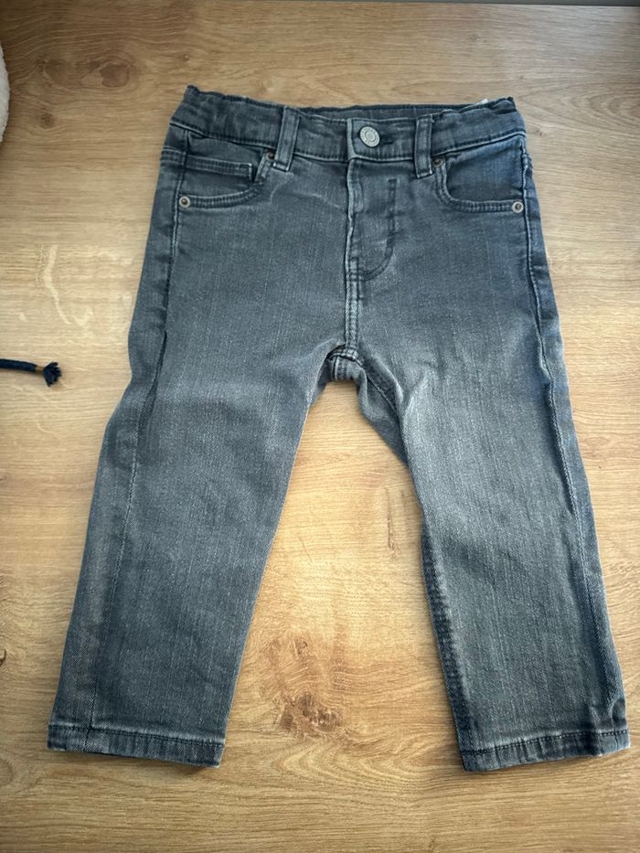 Lot de 7 pantalons / jeans - taille 80cm - photo numéro 5