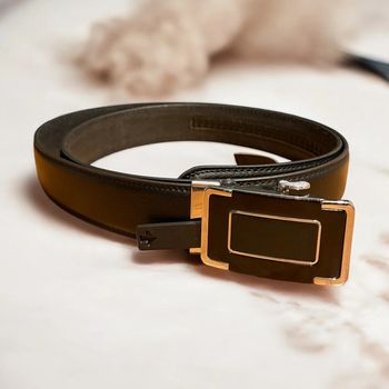 Ceinture en cuir véritable, authentique et durable – Accessoire élégant et intemporel taille 105 cm