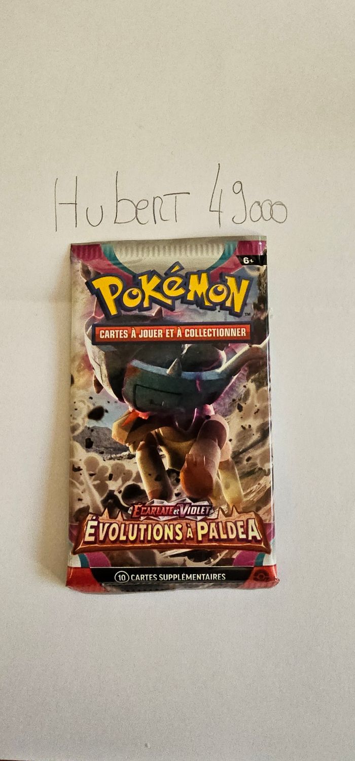 Booster évolutions a paldea