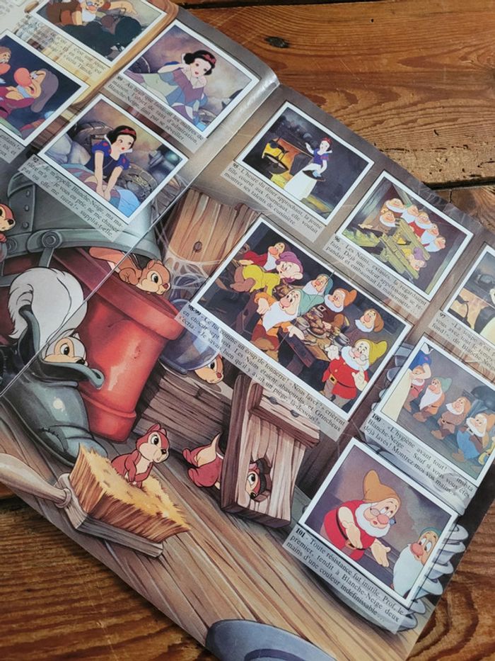 RARE Album complet Panini Blanche Neige Snow white Disney autocollants collection - photo numéro 6