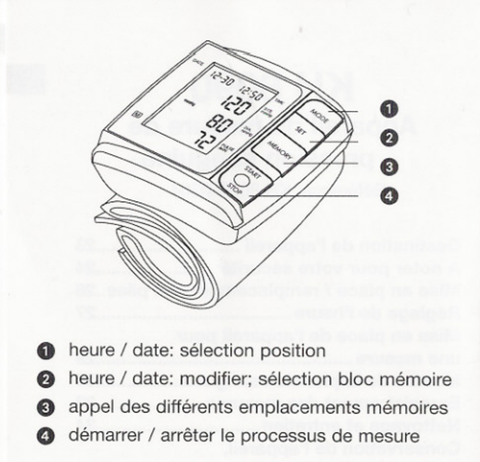 Appareil prise de tension artérielle - photo numéro 7