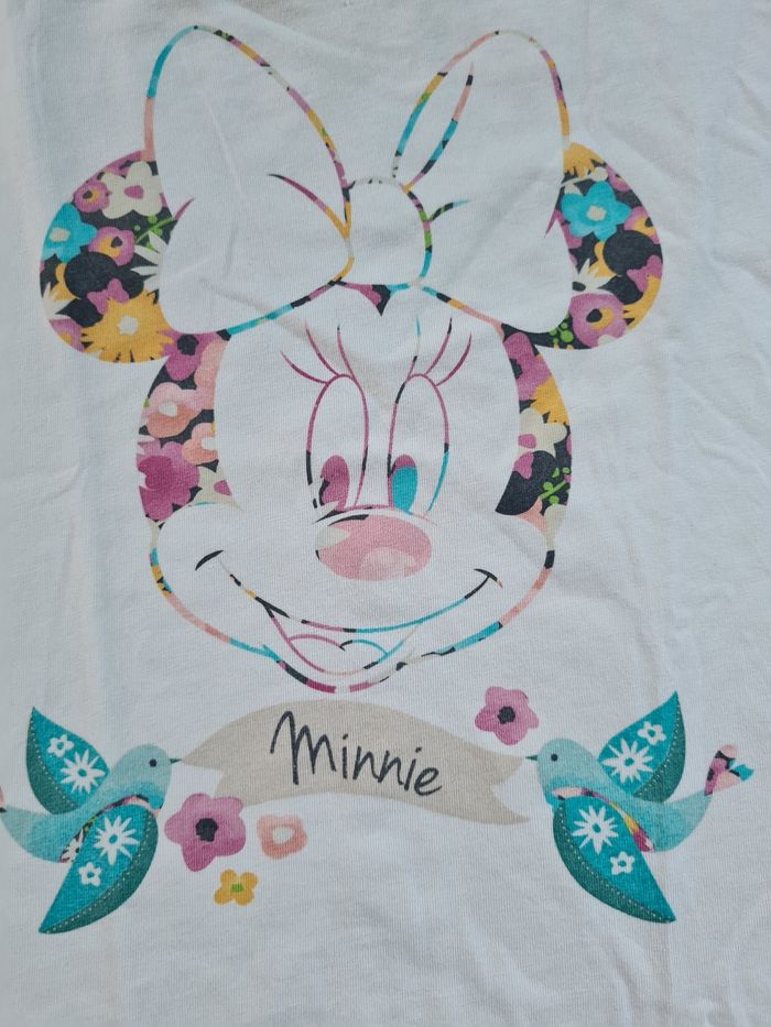 T-shirt manches courtes "minnie" fille - 6 ans - photo numéro 4