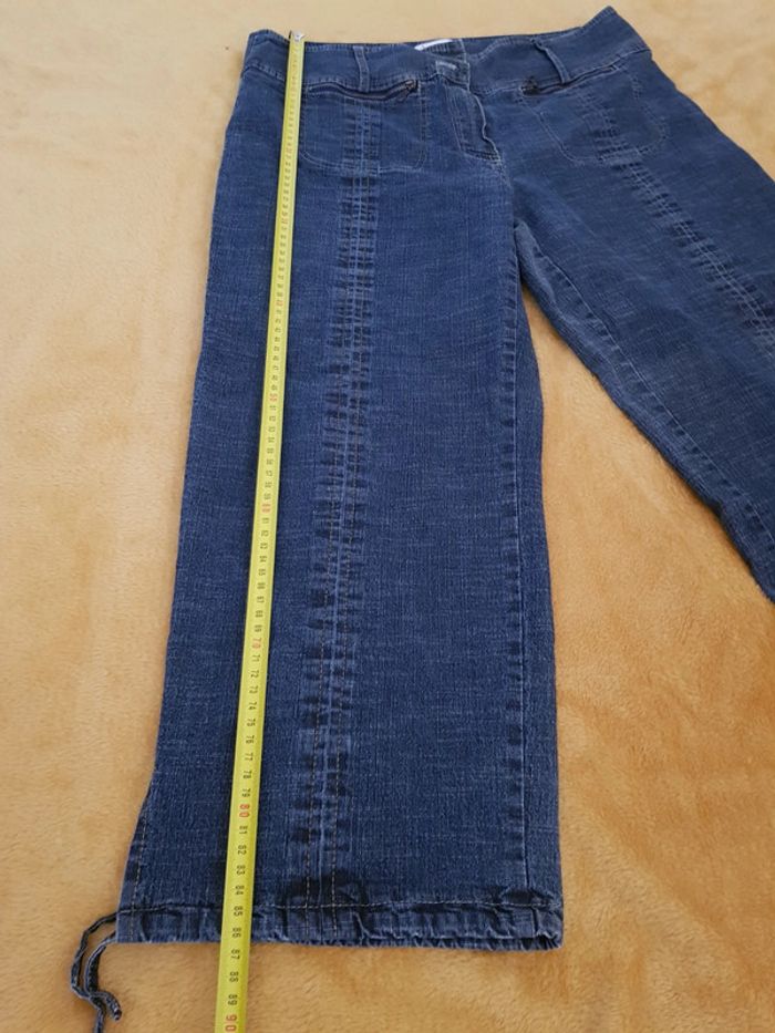 Pantacourt large en jean, made in France 🇨🇵 - photo numéro 11
