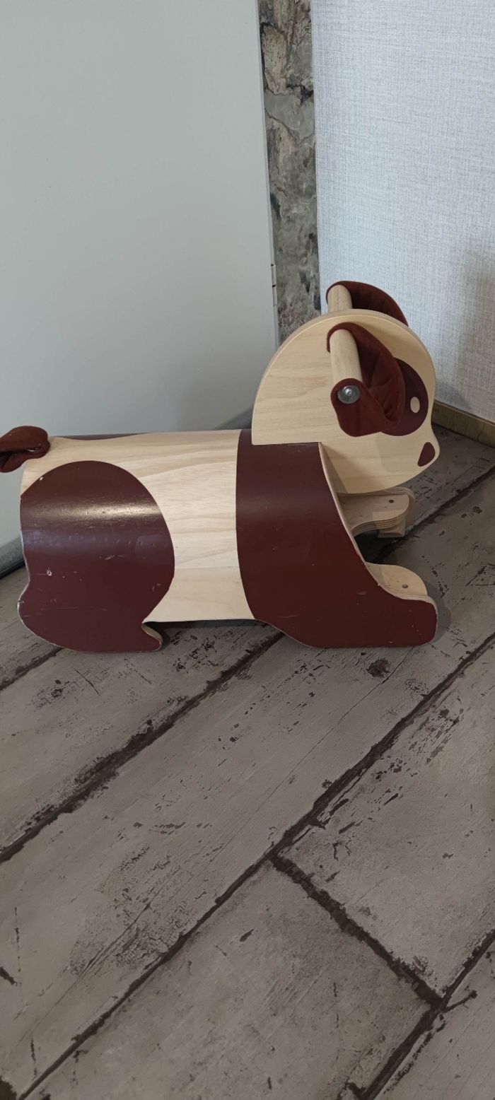 Porteur panda à roulettes