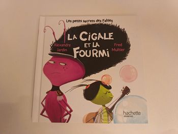 Livre " La Cigale et la Fourmi" de la collection Hachette