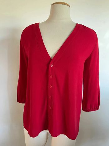 Superbe blouse rouge 36 Ba&sh réversible