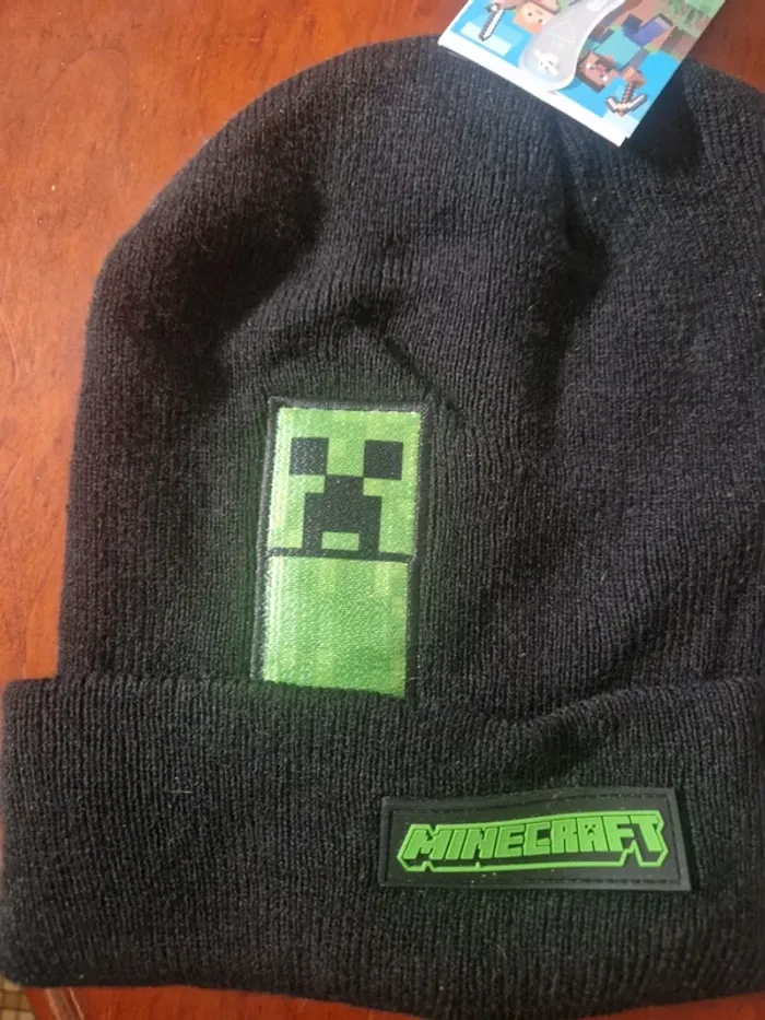 Bonnet minecraft - photo numéro 2