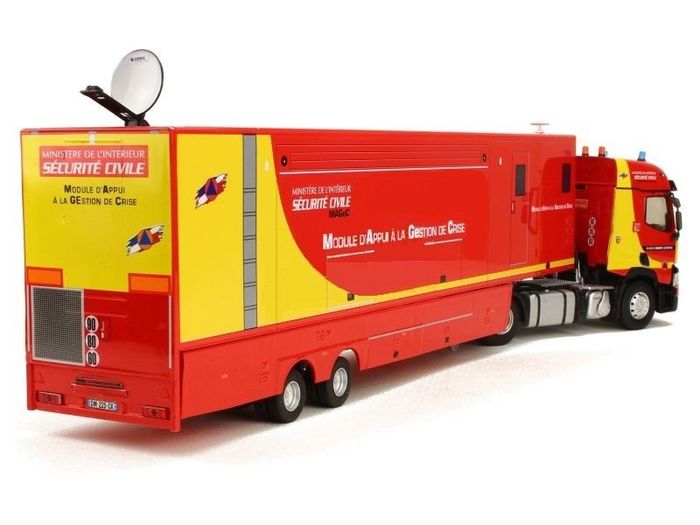 Camion Man TGX Benne Céréalière 1/43 Eligor Transalliance en parfait état - photo numéro 2