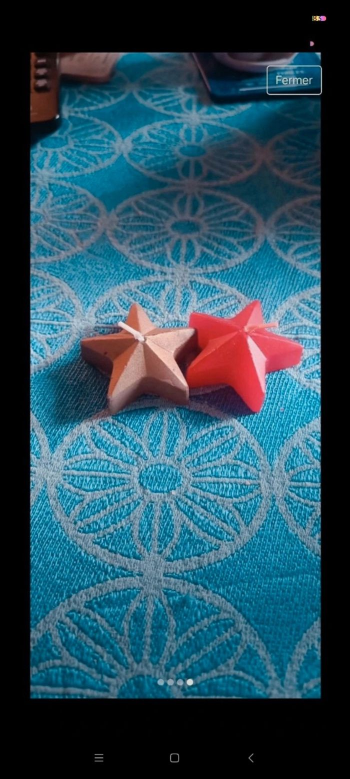 Lot bougies noël - photo numéro 4