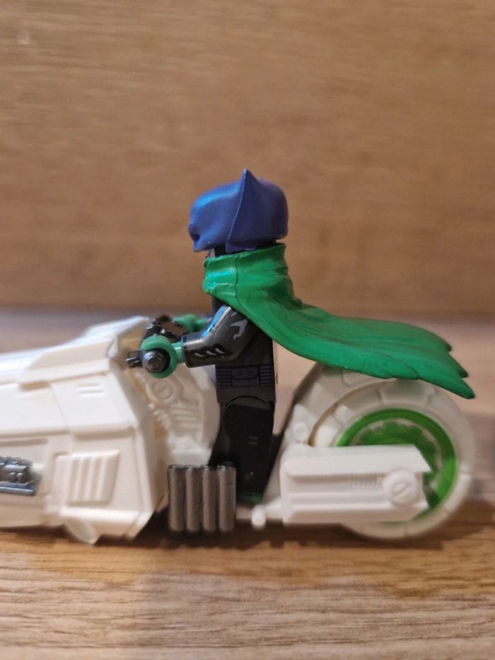 Figurine type lego Le Joker Batman avec Moto DC Comics - photo numéro 4