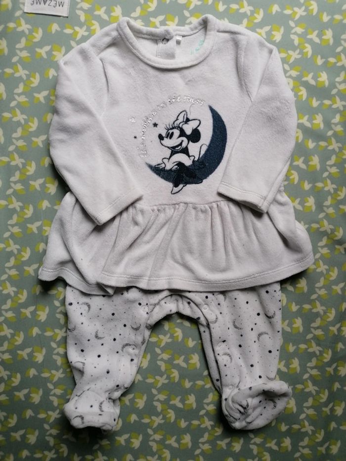 Pyjama robe Minnie - Orchestra taille 6mois