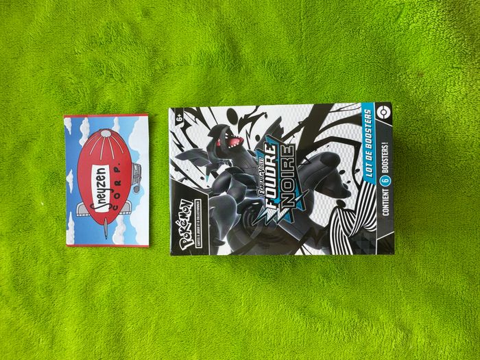 Bundle Pokémon Foudre Noire 6 Boosters EV10.5 Neuf et Scellé