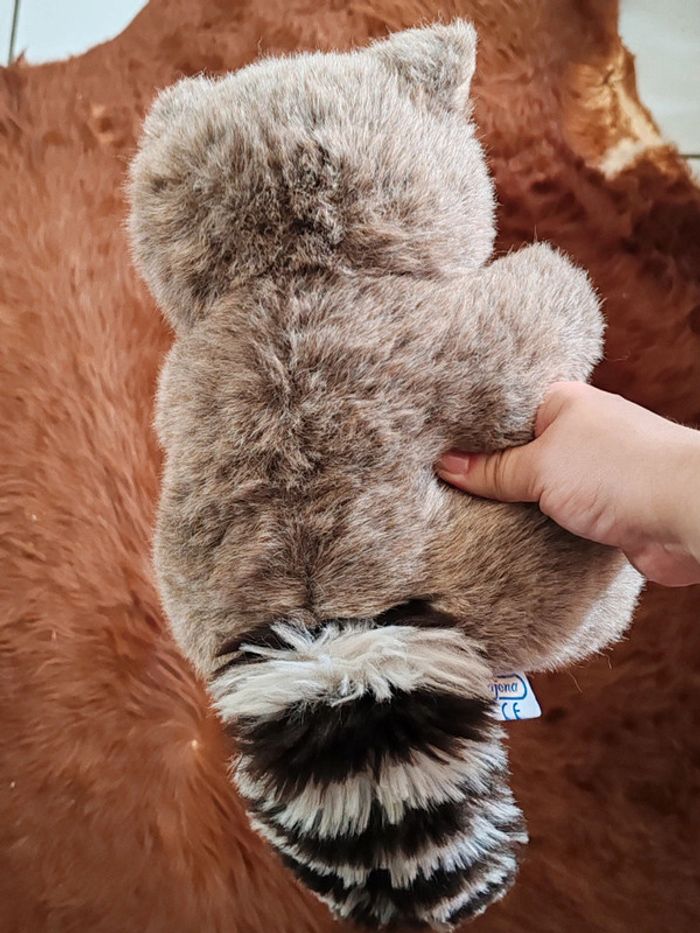 Peluche raton laveur ajena vintage - photo numéro 10