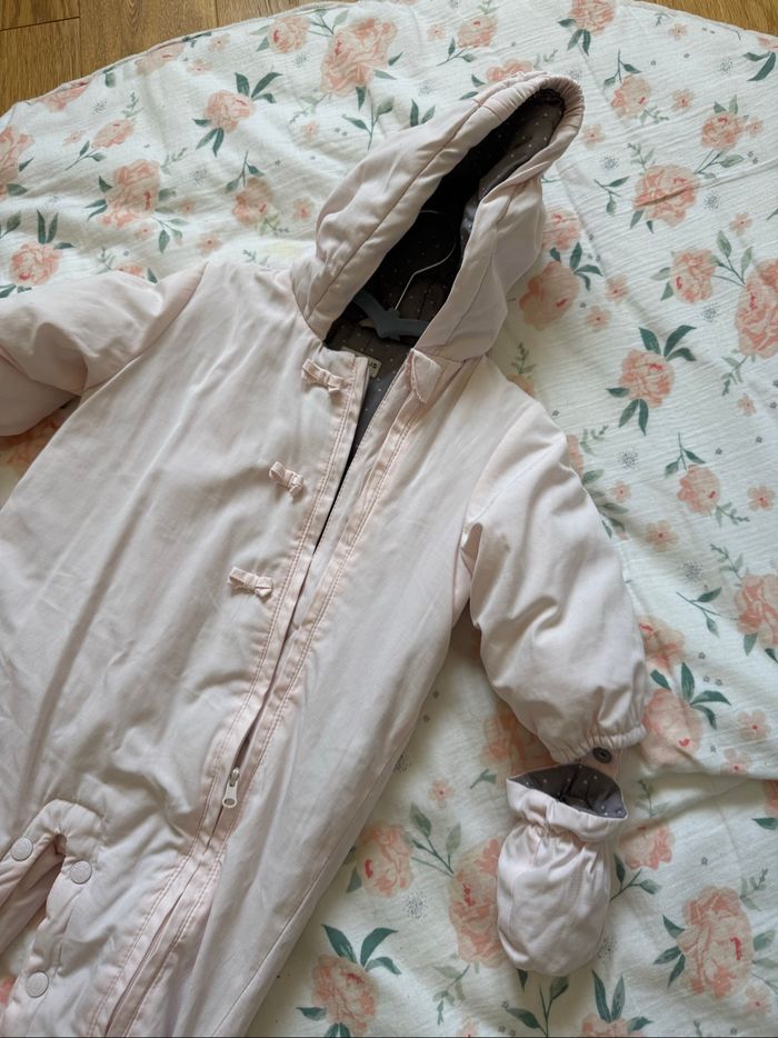 Combinaison pilote bébé fille Cyrillus 6 mois - photo numéro 2