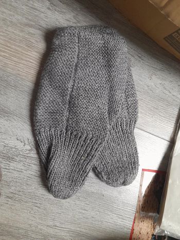 Chausson fait main en laine