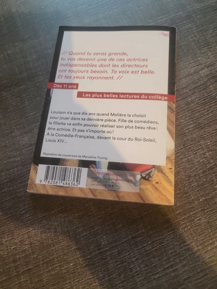 Livre Louison et Monsieur Moliere - photo numéro 2