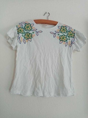 Tee-shirt Zara girls brodé (11/12 ans