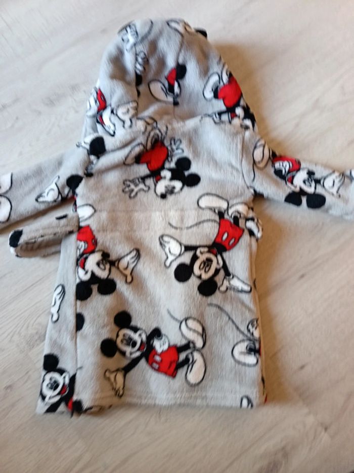 Peignoir robe de chambre bébé Mickey 9 12 mois Primark - photo numéro 8