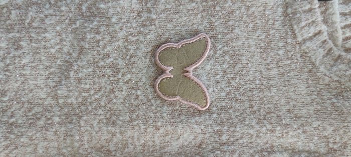 Joli Pull Fille In Extenso - Rose Vif/Clair - Papillon - Taille 5 ans - photo numéro 4