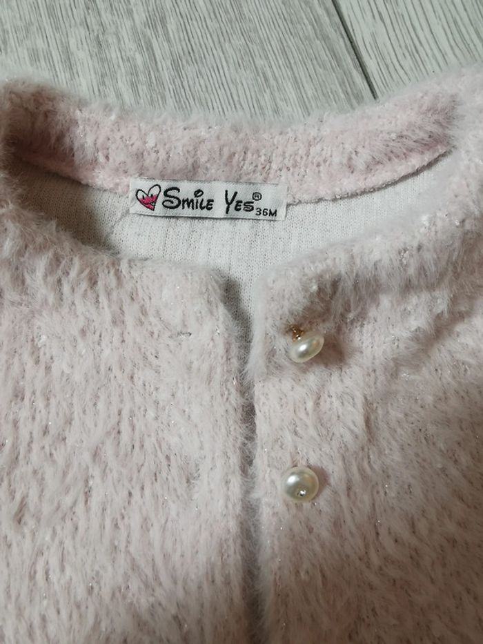 Gilet fille / Smile Yes - photo numéro 3