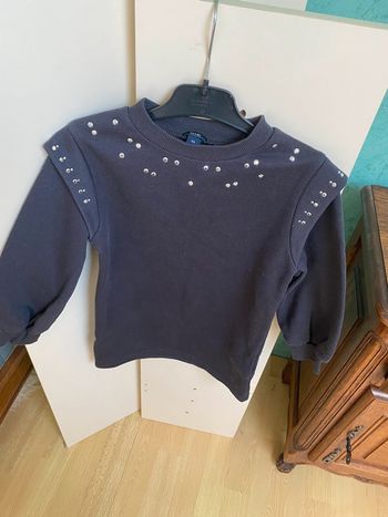 Robe manches longues maille sweat-shirt