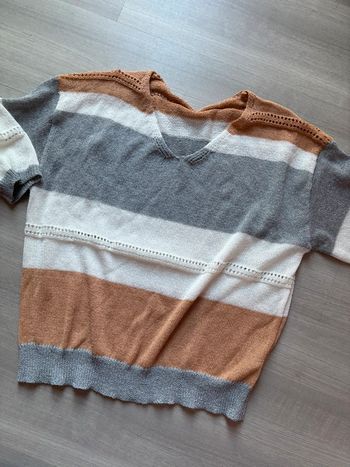 Haut t-shirt femme en maille