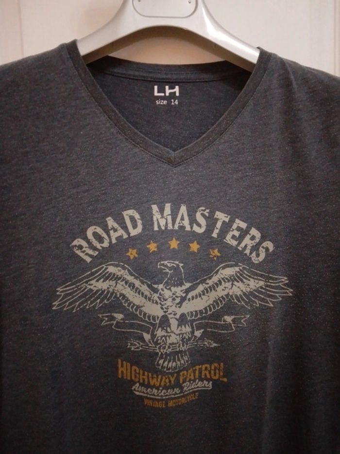 T-shirt manches longues "Road Masters" T.14 ans - LH - photo numéro 7