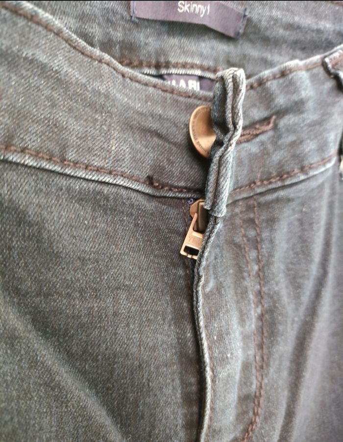 Jean Skinny Kiabi - Taille 42 - Bleu Brut comme neuf - photo numéro 4