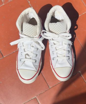 Converse blanches Chuck tailor all star - 38