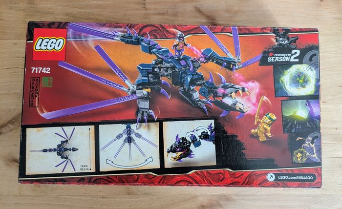 Lego Ninjago 71742 neuf/scellé le dragon d'overlord - photo numéro 2