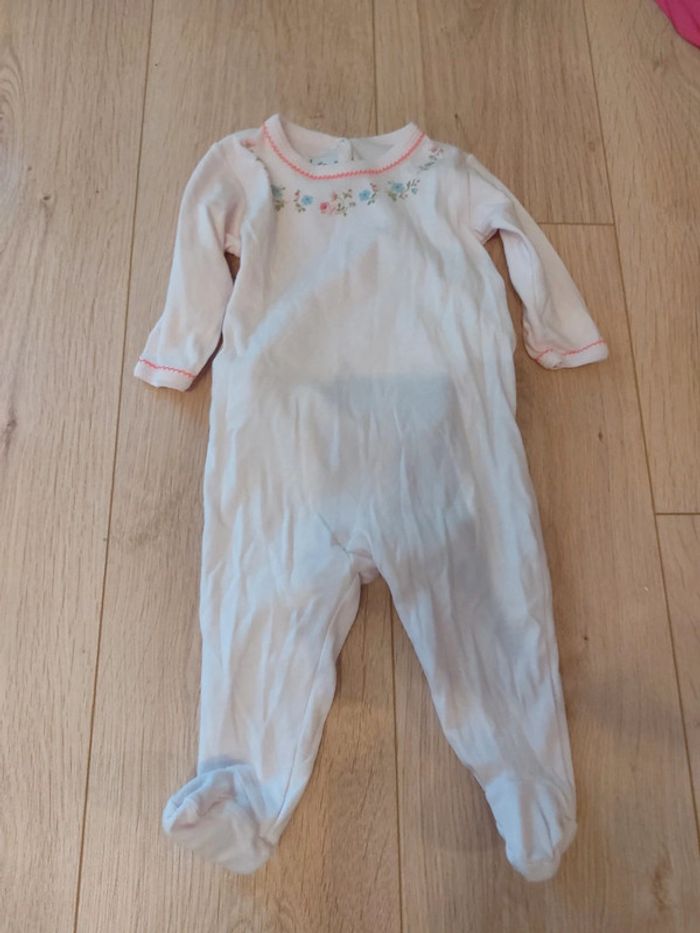 Lot 5 grenouillère petit bateau 6 mois - photo numéro 5
