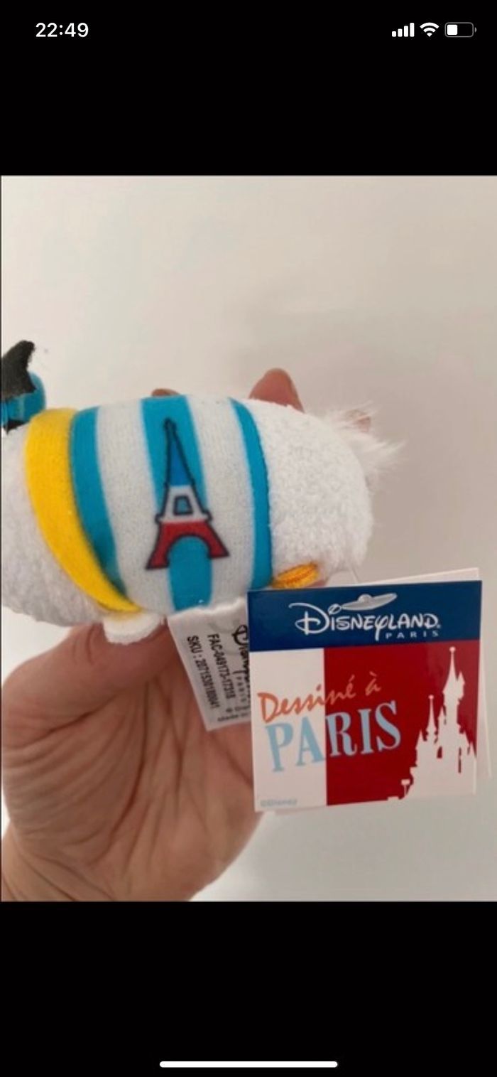 Petite peluche Donald Disneyland Paris neuve - photo numéro 6