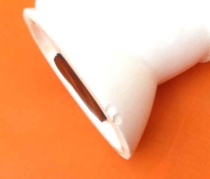 Tirelire Combiné téléphone " Le temps c' est de l' argent " Céramique blanche - photo numéro 3