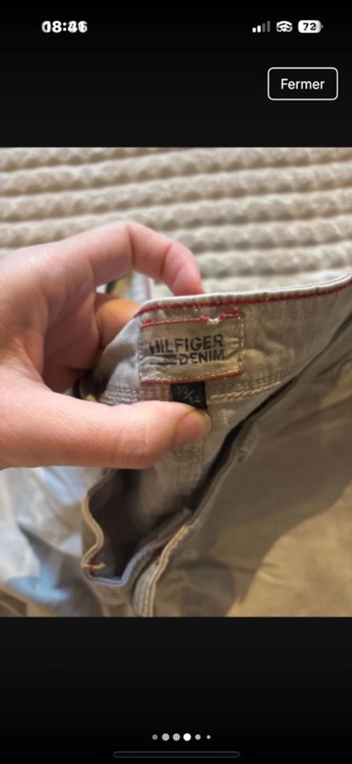 Jean gris clair Tommy Hilfiger – Taille 30, Longueur 34 - 30) - photo numéro 8