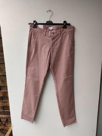 pantalon chino taille semi haute selected 40 42