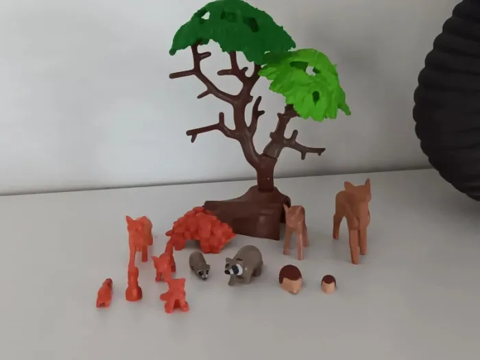 Animaux de la forêt playmobil
