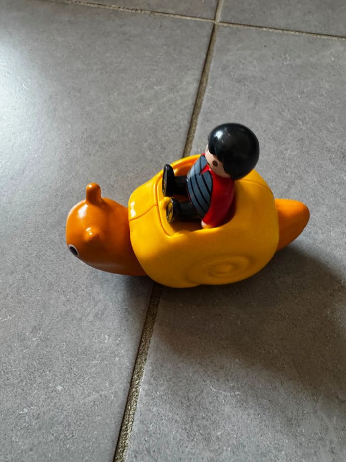 Escargot à bascule avec garçon - Playmobil 1, 2, 3 - 6755 - A partir: 18 mois - photo numéro 2