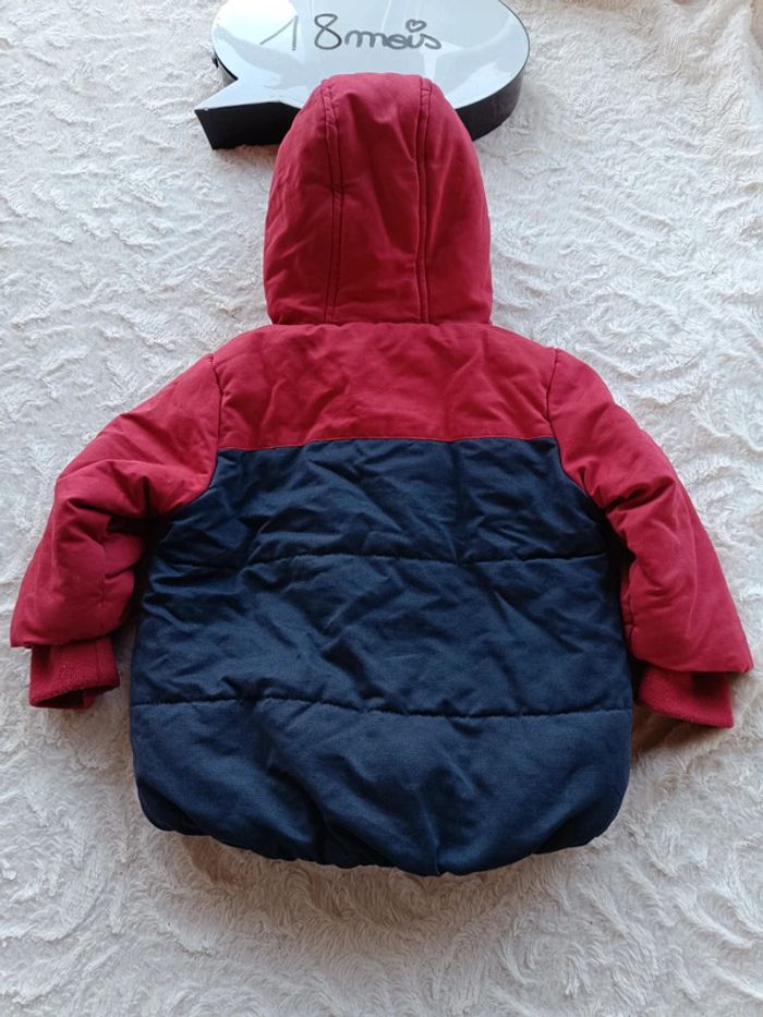 Blouson manteau style doudoune avec capuche Garçon 18 mois Vertbaudet - photo numéro 13
