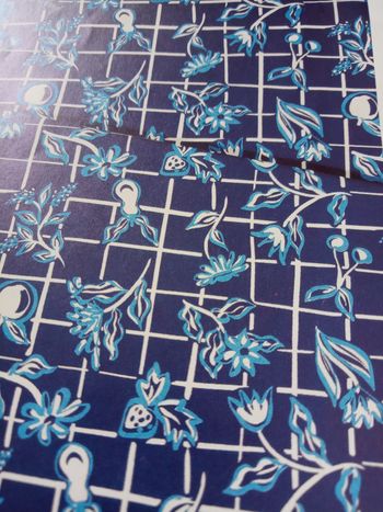 Jolie Nappe Carrée "Champêtre" de chez Fragonard - Neuve