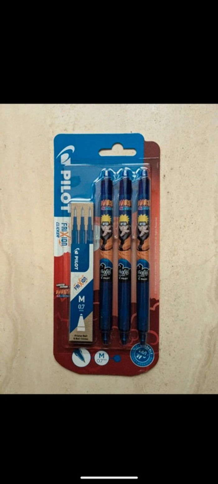 1 ou 2 paquets de stylos Naruto (prix pour les 2) - photo numéro 2