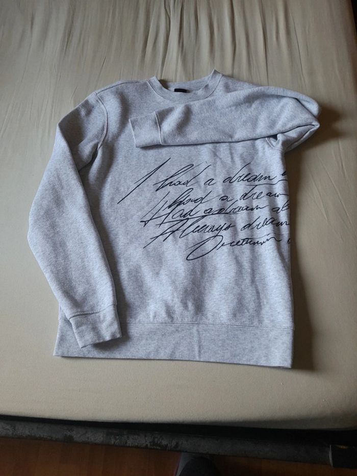 Sweat gris femme taille 34