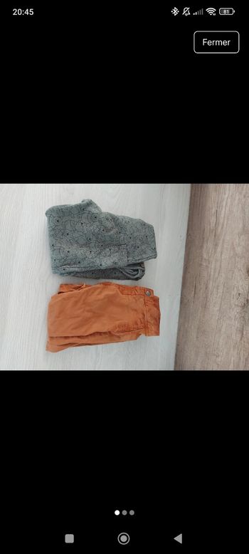 Pantalon et salopette 3ans