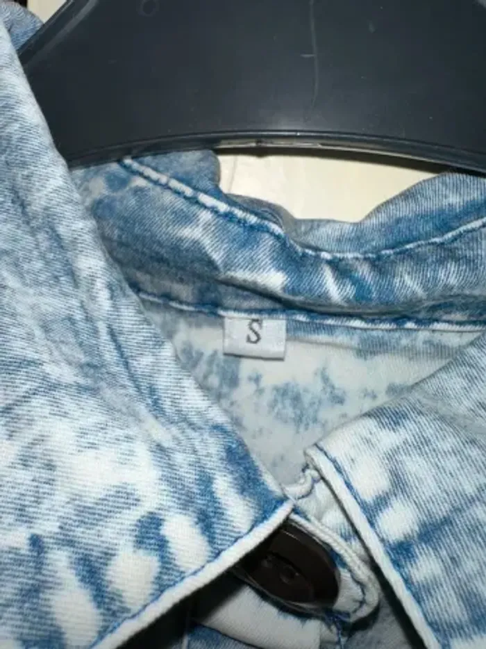 Veste longue en jeans - photo numéro 3