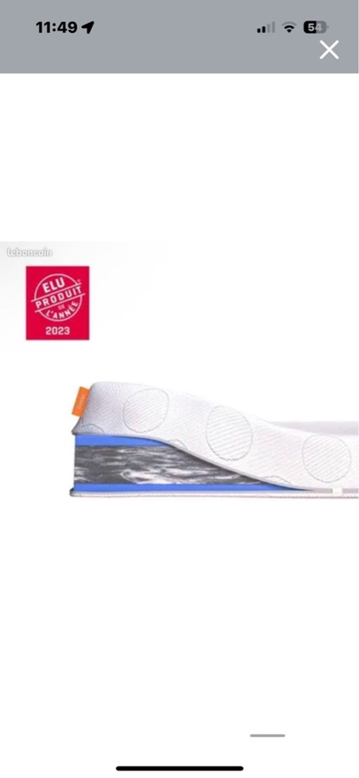 Lit Bebe Ikea + Matelas bebe EMMA - photo numéro 6