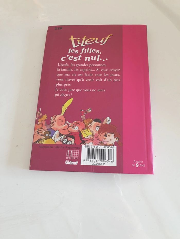 Livre bibliothèque rose Titeuf - photo numéro 2